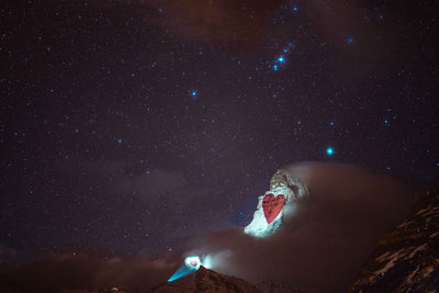 Montagne lumineuse